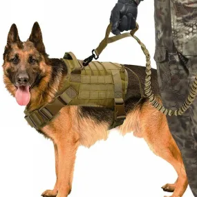 Tactical Adjustable Breathable Service Dog Vest