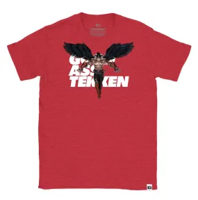 TEKKEN 'GOOD ASS TEKKEN Devil Jin' T-Shirt - Red