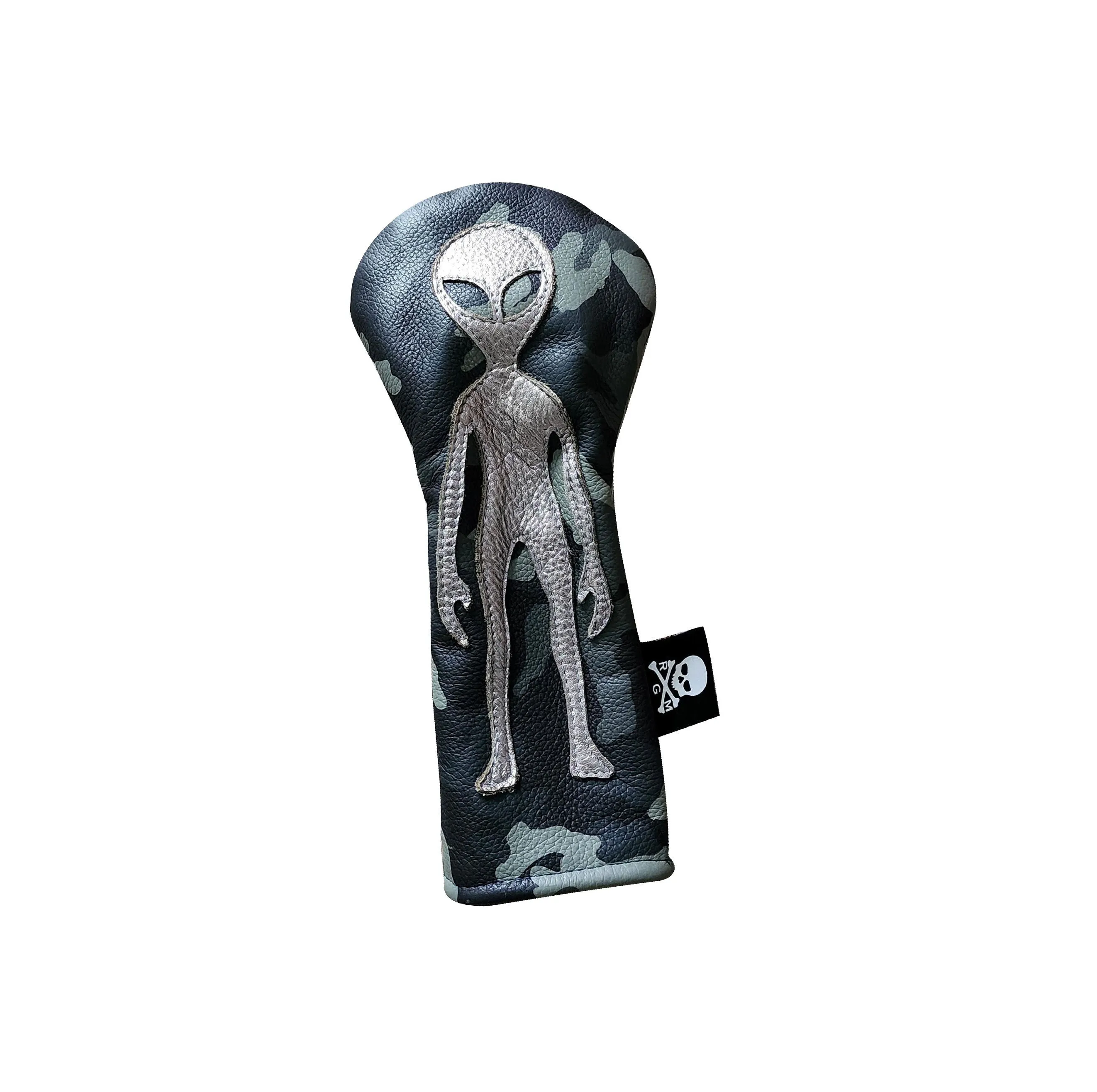 The RMG LTD Edition Gun Metal Alien Urban Camo Fairway Wood Headcover