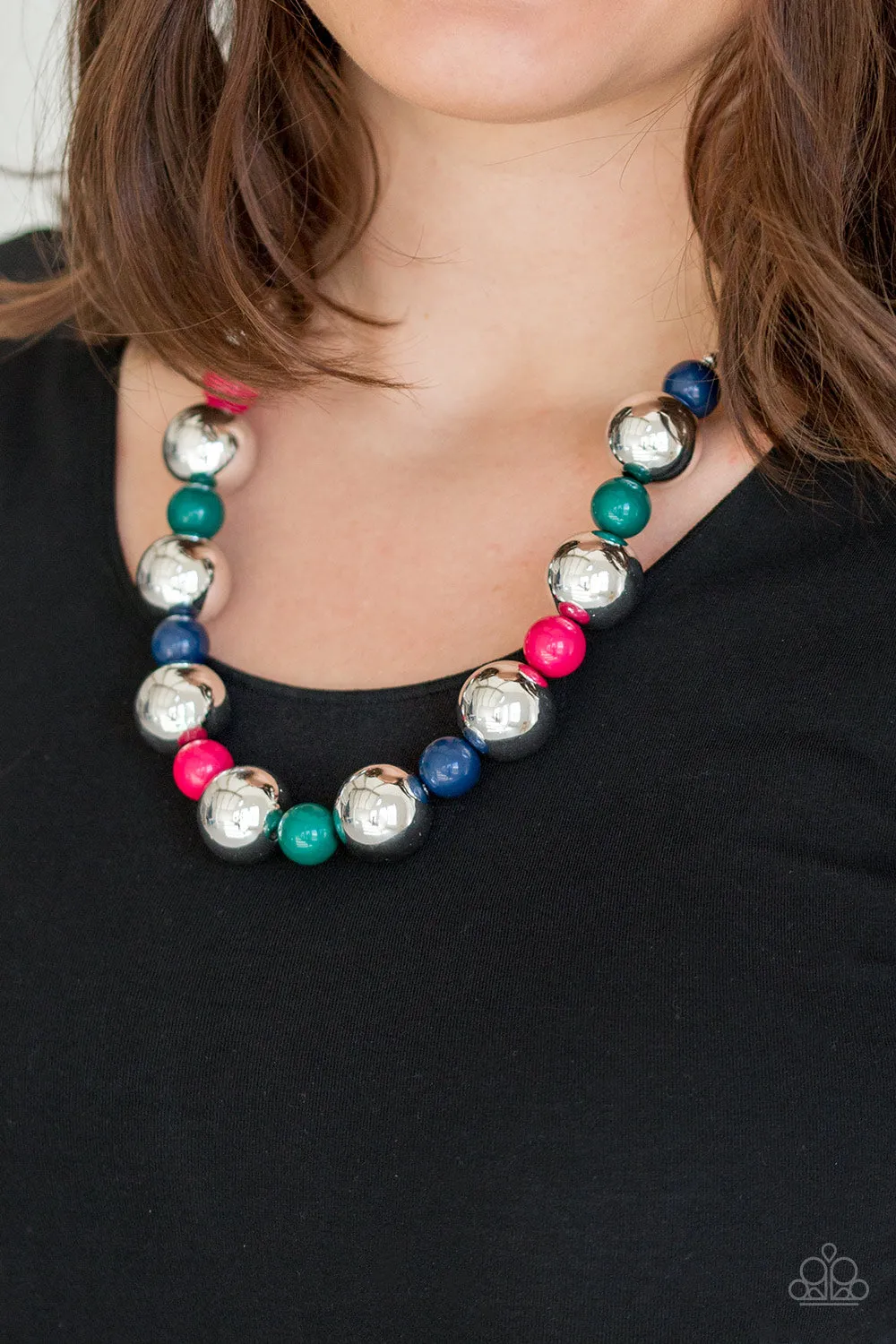 Top Pop - Multi Paparazzi Necklace