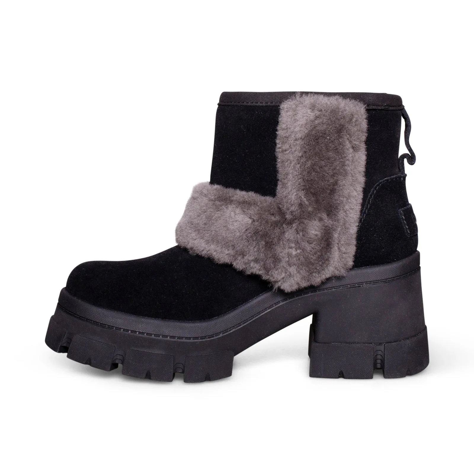 UGG Brooklyn Sunburst Black Boots - Women's