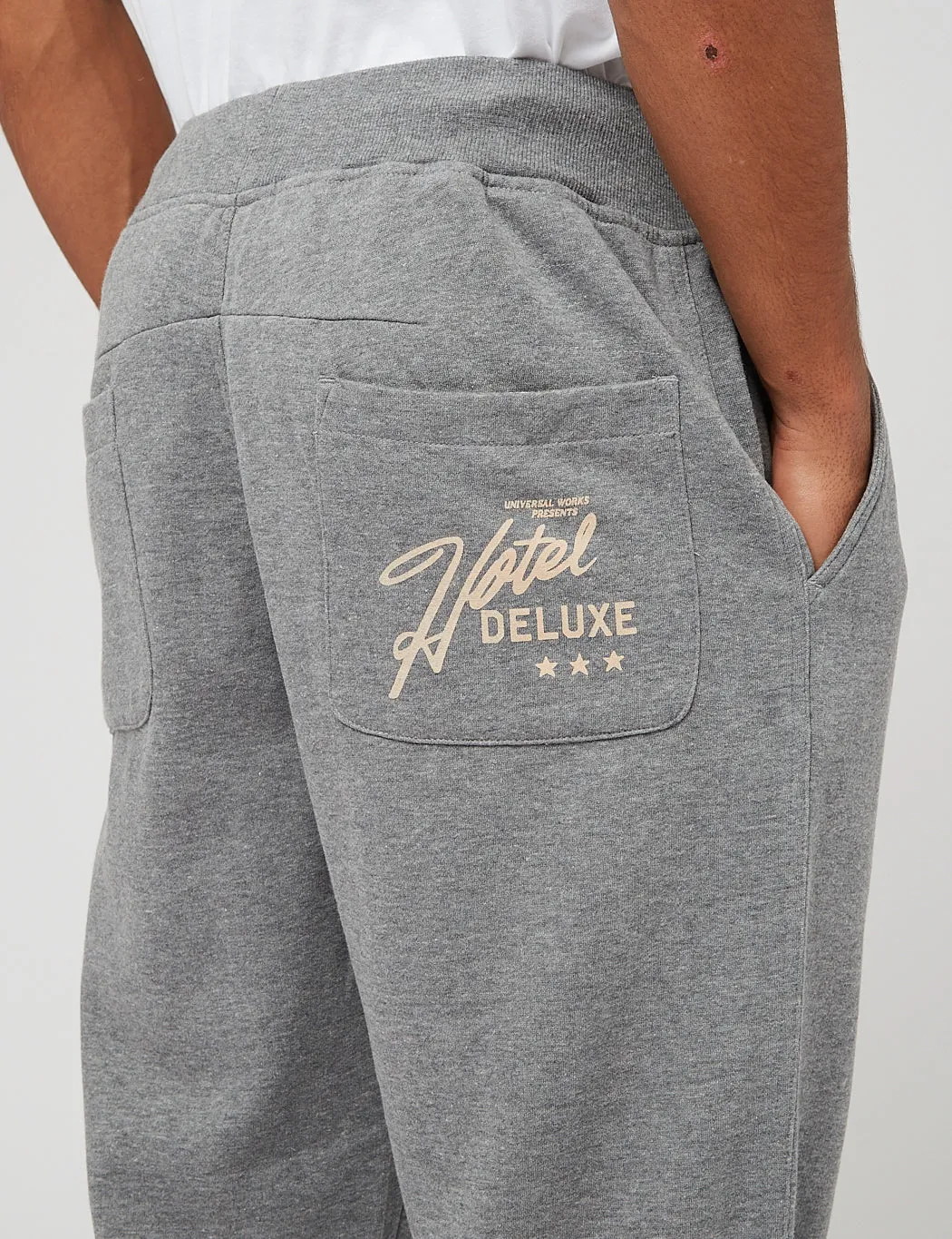 Universal Works Lounge Pant - Grey Marl