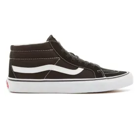 Vans high top sneakers in canvas and suede SK8-Mid Reissue VN0A391F6BT black-white