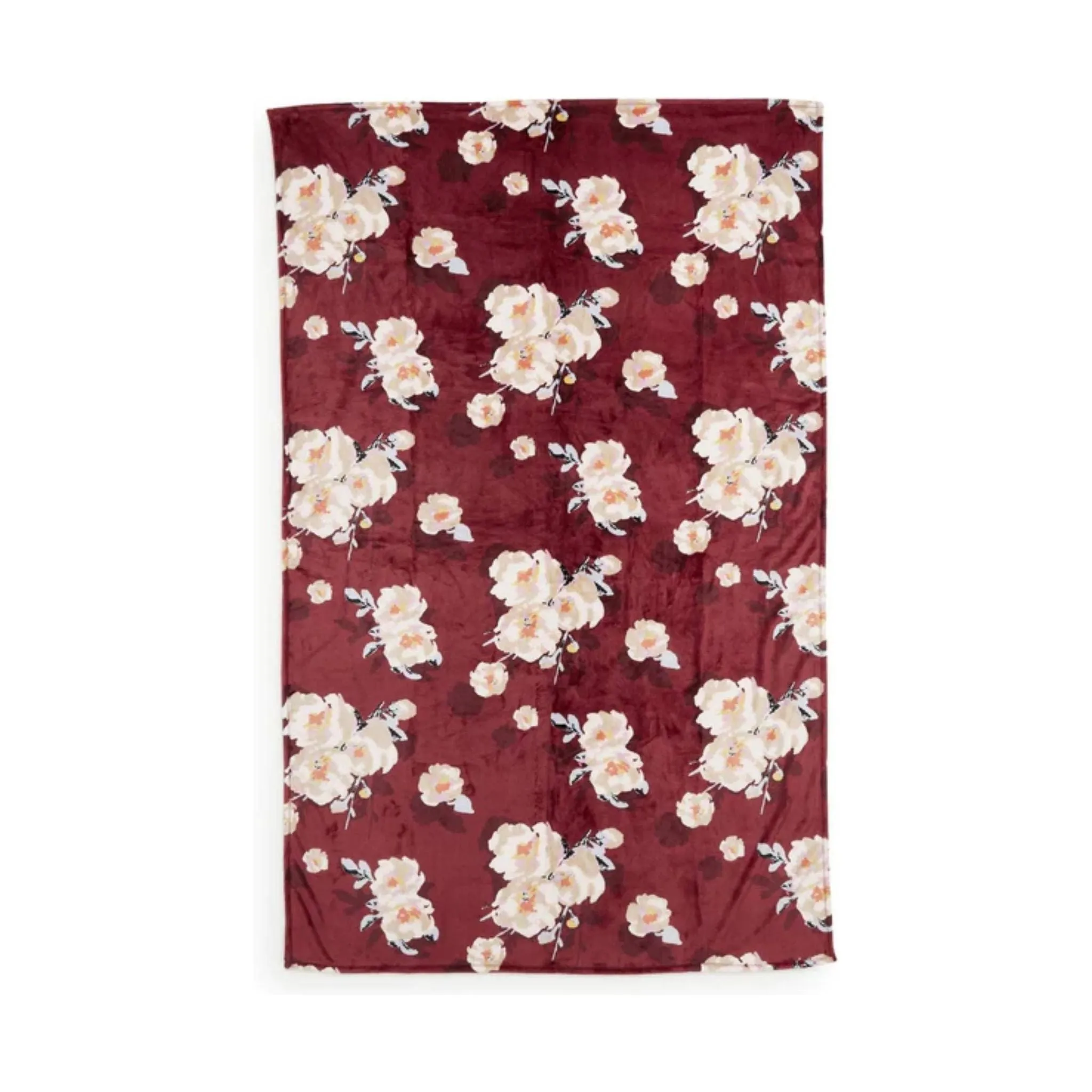 Vera Bradley Plush Throw Blanket - Blooms and Branches