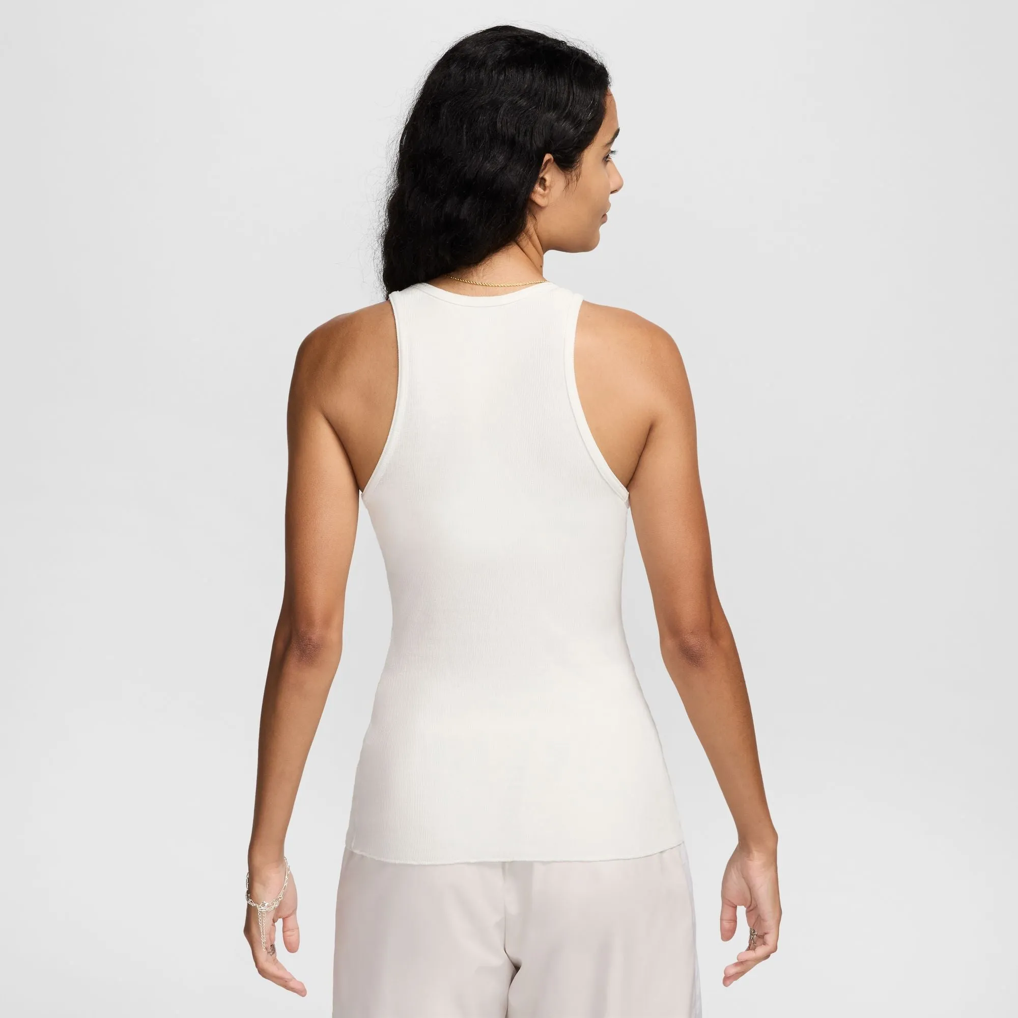 WMNS Nike Dance Rib Tank Top "Sail"