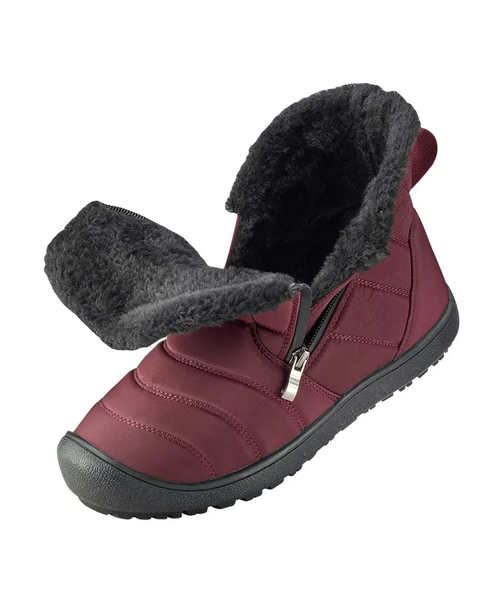 Women's Dual Zipper Extra Wide Winter Boots