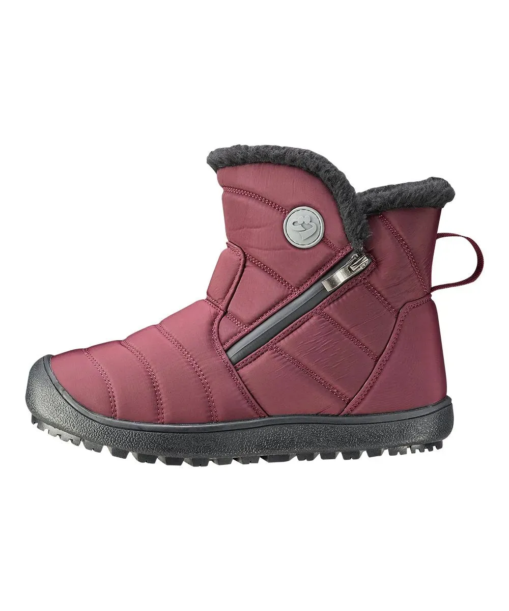 Women's Dual Zipper Extra Wide Winter Boots