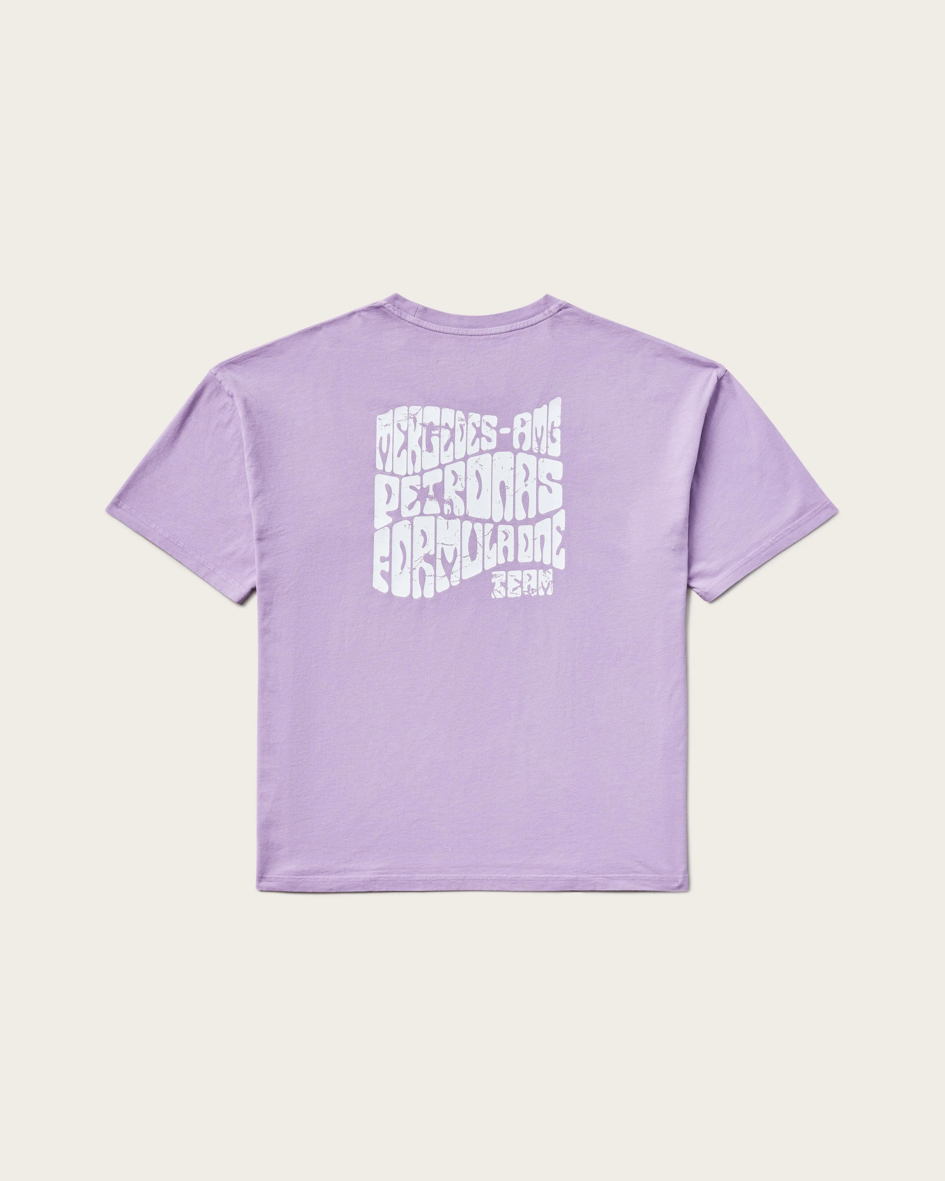 Womens Retro Tee Lilac