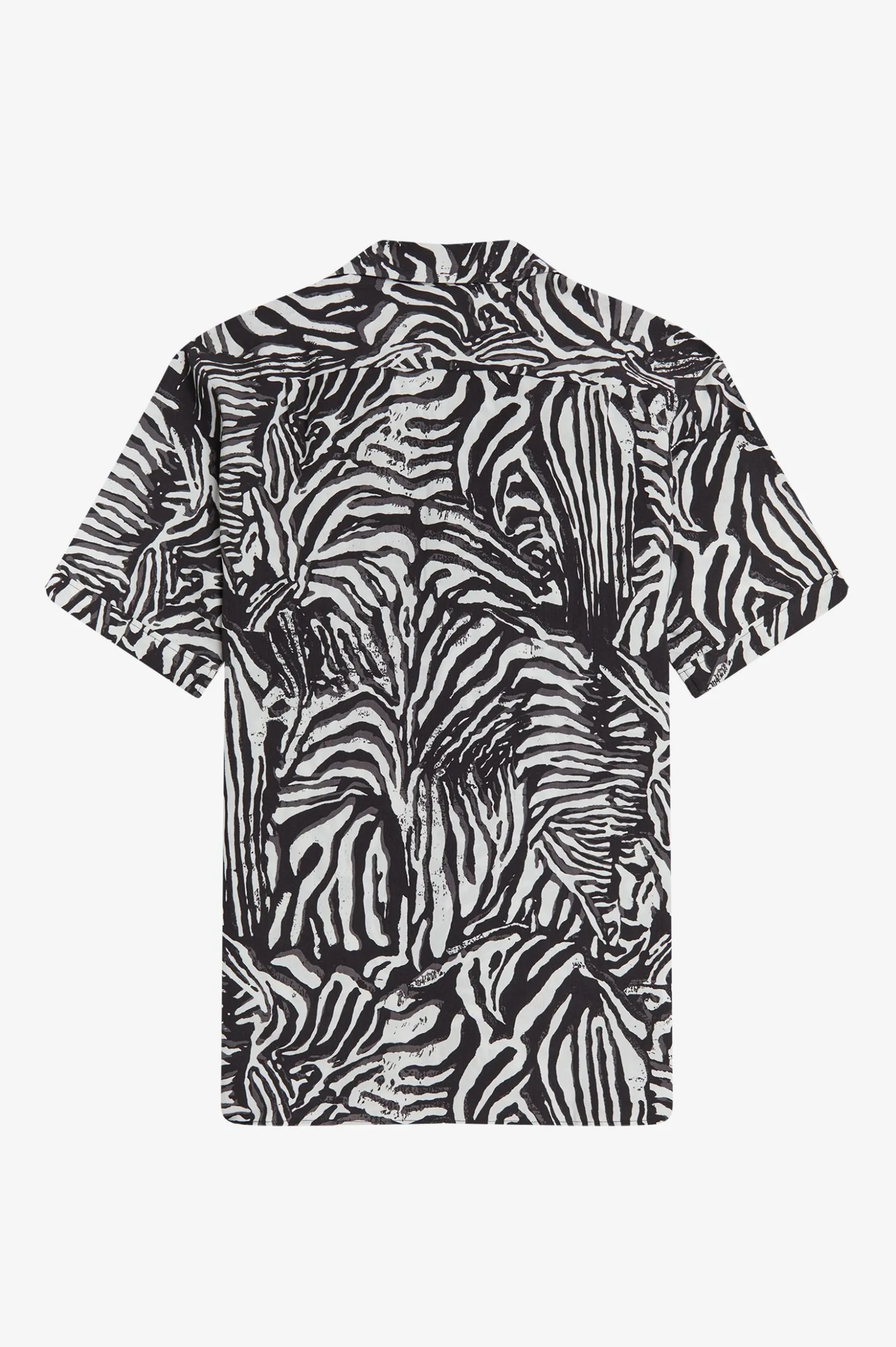 ZEBRA PRINT REVERE SHIRT